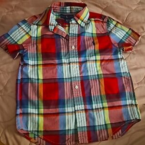 Polo Kids button down size 5